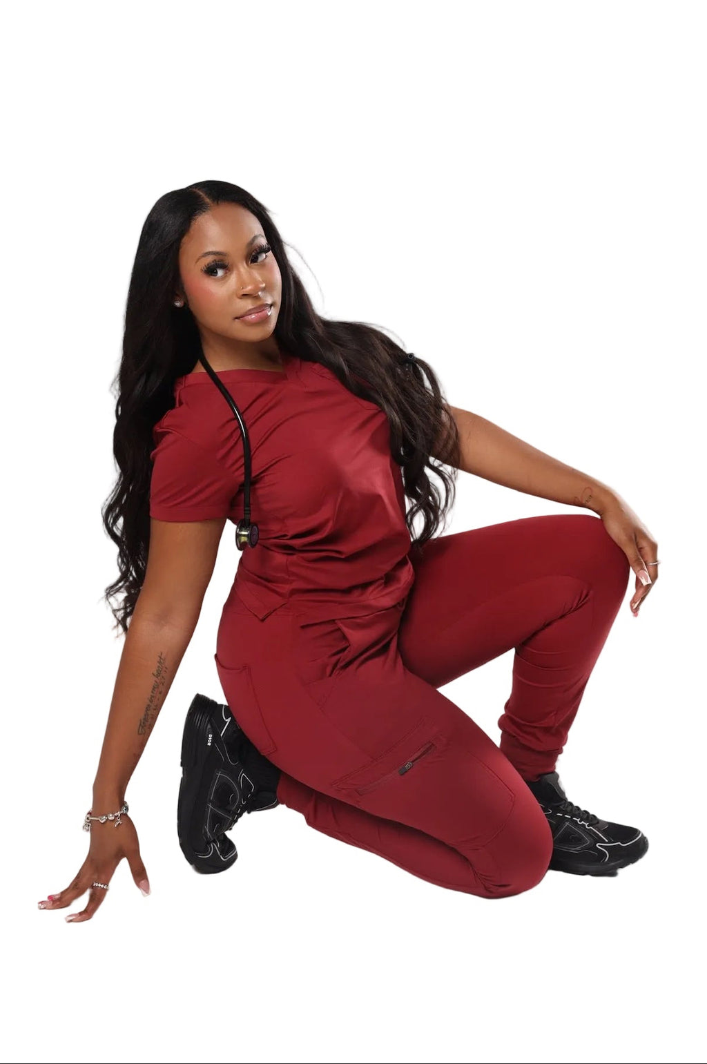 Burgundy 3-Piece Set